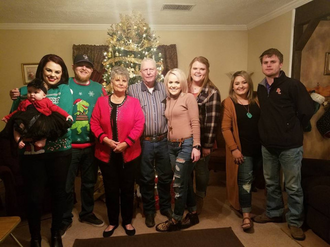 Christmas 2019at Brett's grandparents house. 