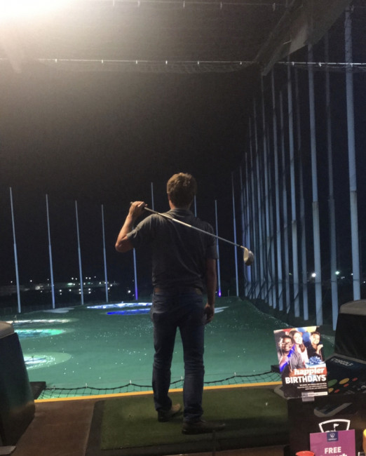 A little Top Golf fun. 