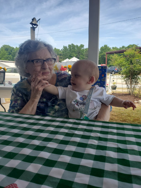 Great Grandma's love is the best 