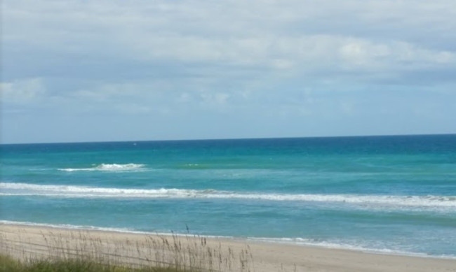 View from our beach condo