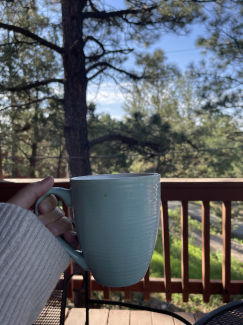 Crisp Mornings in Ruidoso NM. 