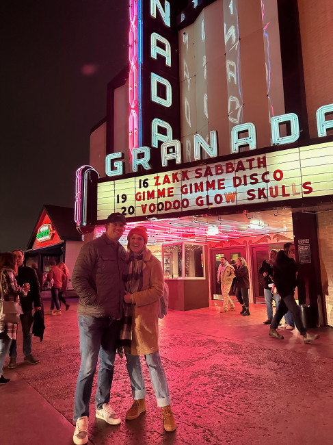 We were able to see one of our favorite bands play live in Dallas before the snowstorm hit! Thankful for amazing babysitters from our church who LOVE our boys & help us get some time out with friends!